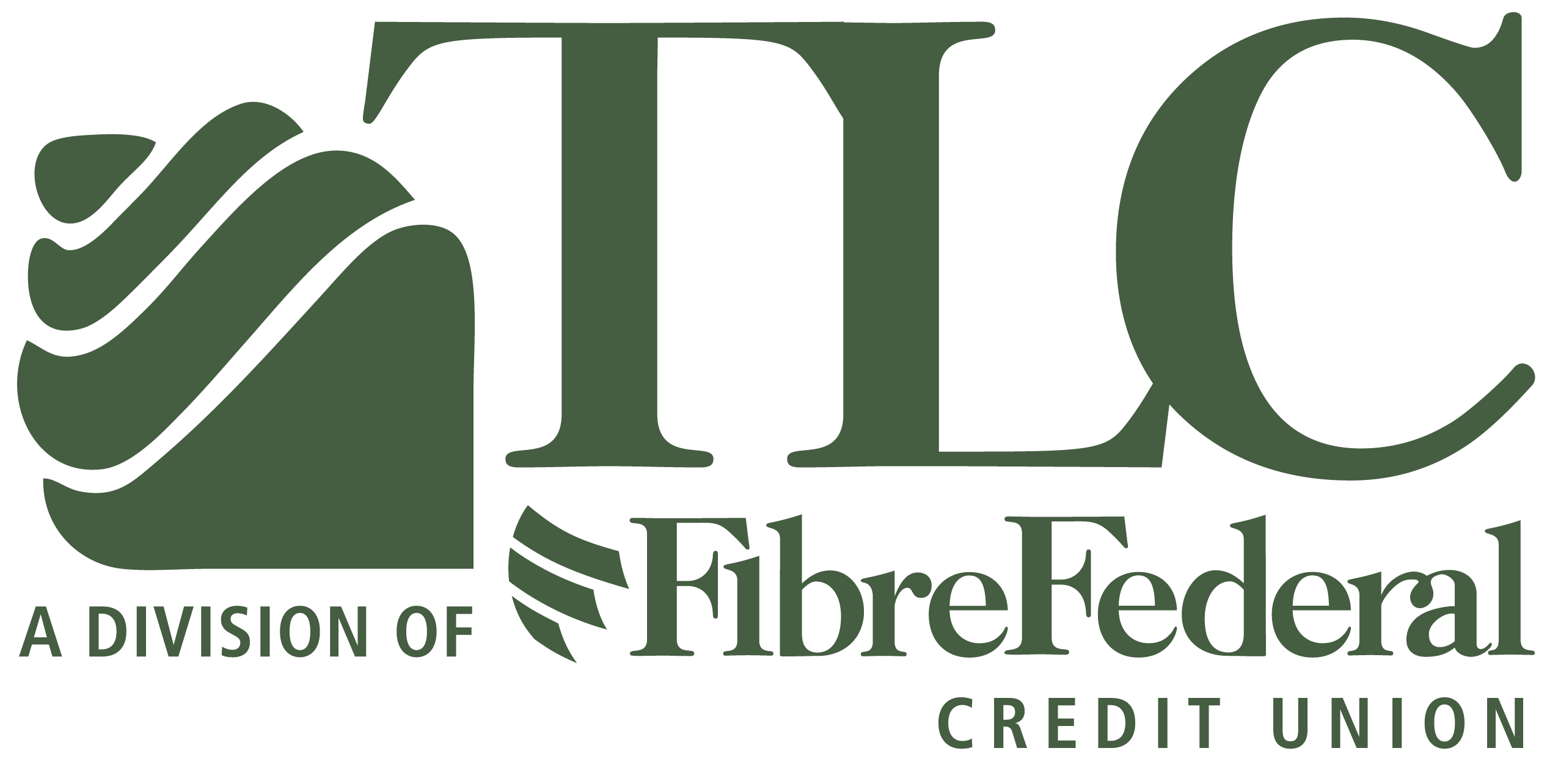 TLC a division of FibreFederal Credit Union logo